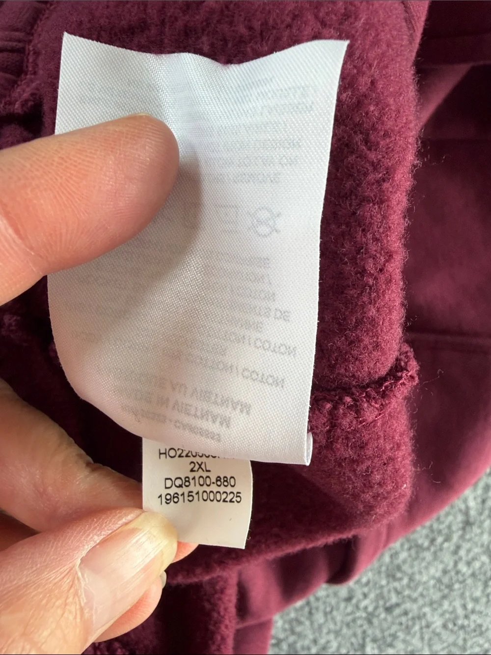 Nike Men’s Flight MVP XXL Air Jordan JumpMan Joggers Cherrywood Maroon Sweatpant
